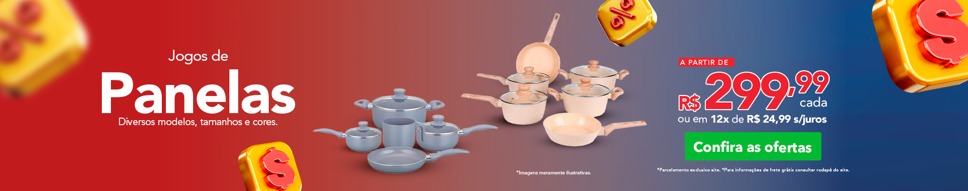 Super Ofertas - Jogos de Panelas